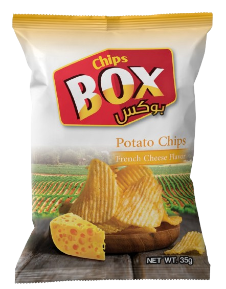 شيبس بوكس   الجبنة الفرنسية