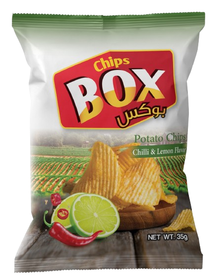 شبس بوكس   الفلفل و الليمون